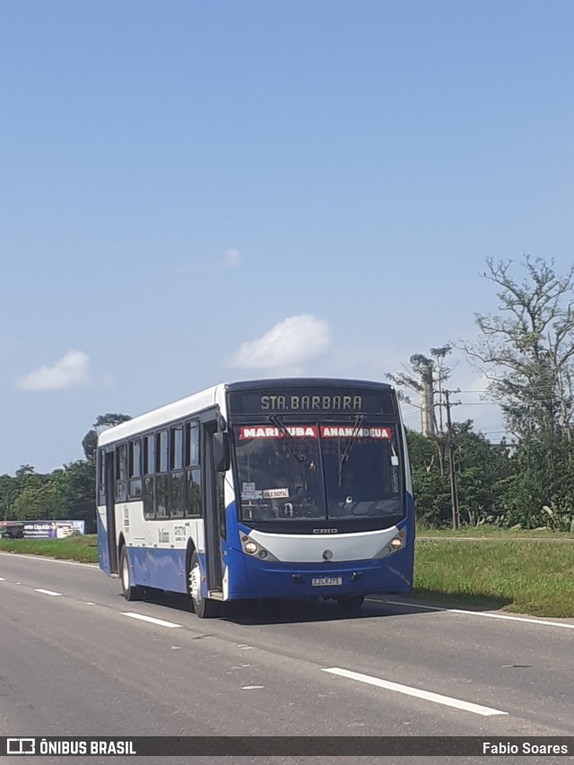 ViaBus Transportes CT-97710 na cidade de Benevides, Pará, Brasil, por Fabio Soares. ID da foto: 10641048.