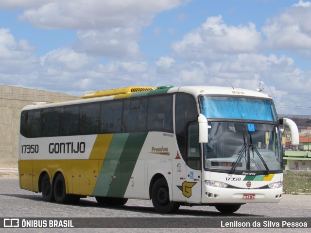 Empresa Gontijo de Transportes 17350 na cidade de Caruaru, Pernambuco, Brasil, por Lenilson da Silva Pessoa. ID da foto: 10640458.