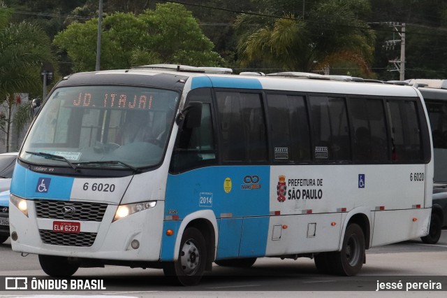 Transwolff Transportes e Turismo 6 6020 na cidade de São Paulo, São Paulo, Brasil, por jessé pereira. ID da foto: 10642283.