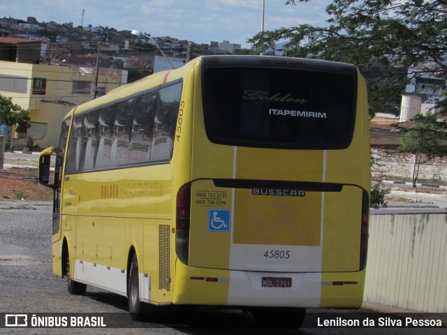 Viação Itapemirim 45805 na cidade de Caruaru, Pernambuco, Brasil, por Lenilson da Silva Pessoa. Número da foto: #10640481.