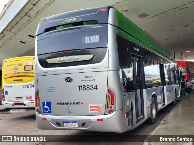 Viação Piracicabana Distrito Federal 118834 na cidade de Brasília, Distrito Federal, Brasil, por Brenno Santos. Número da foto: #10640889.