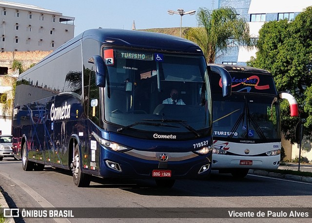 Viação Cometa 719527 na cidade de Aparecida, São Paulo, Brasil, por Vicente de Paulo Alves. Número da foto: #10644157.