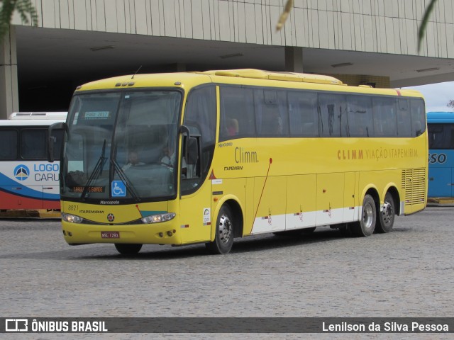 Viação Itapemirim 8821 na cidade de Caruaru, Pernambuco, Brasil, por Lenilson da Silva Pessoa. ID da foto: 10643581.