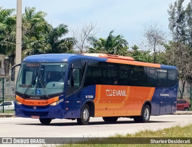 Evanil Transportes e Turismo RJ 132.034 na cidade de Rio de Janeiro, Rio de Janeiro, Brasil, por Sharles Desiderati. ID da foto: 10643964.