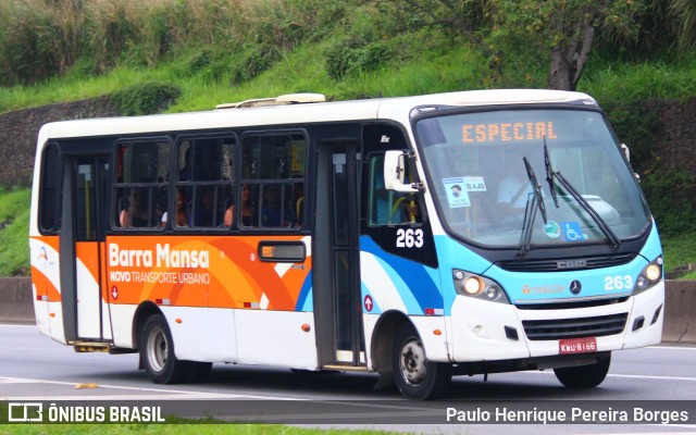 Triecon 263 na cidade de Barra Mansa, Rio de Janeiro, Brasil, por Paulo Henrique Pereira Borges. Número da foto: #10643283.