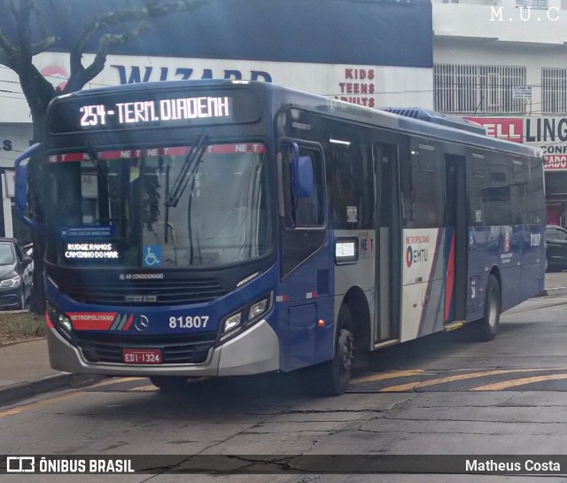 Next Mobilidade - ABC Sistema de Transporte 81.807 na cidade de Diadema, São Paulo, Brasil, por Matheus Costa. Número da foto: #10644169.