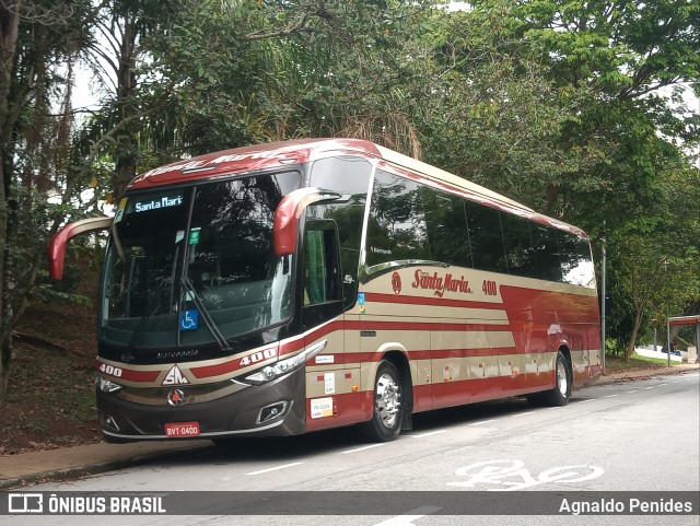Santa Maria Fretamento e Turismo > Transportes Santa Maria(SP) 400 na cidade de São Paulo, São Paulo, Brasil, por Agnaldo Penides. Número da foto: #10643670.