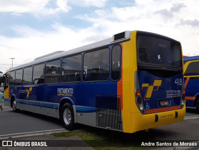 Transportadora Turística Tamboré 418 na cidade de Barueri, São Paulo, Brasil, por Andre Santos de Moraes. ID da foto: 10645954.