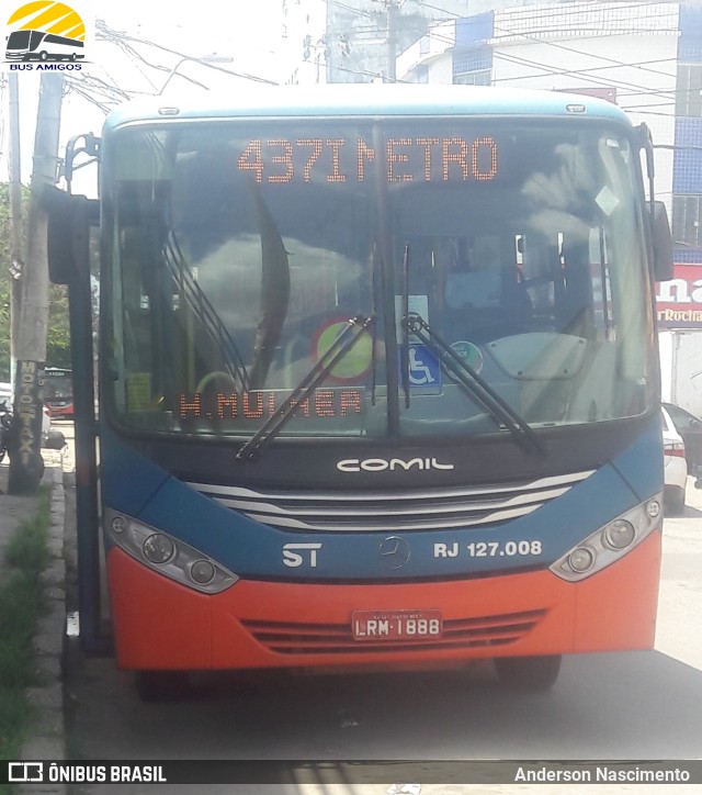 Empresa Santa Terezinha RJ 127.008 na cidade de São João de Meriti, Rio de Janeiro, Brasil, por Anderson Nascimento . Número da foto: #10643925.