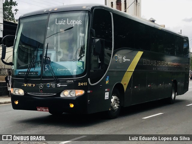 TRM Turismo e Fretamento 2415 na cidade de Juiz de Fora, Minas Gerais, Brasil, por Luiz Eduardo Lopes da Silva. Número da foto: #10645185.