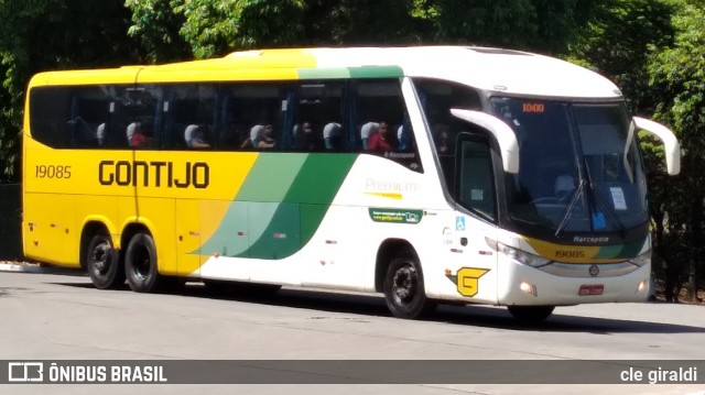 Empresa Gontijo de Transportes 19085 na cidade de São Paulo, São Paulo, Brasil, por cle giraldi. ID da foto: 10643173.