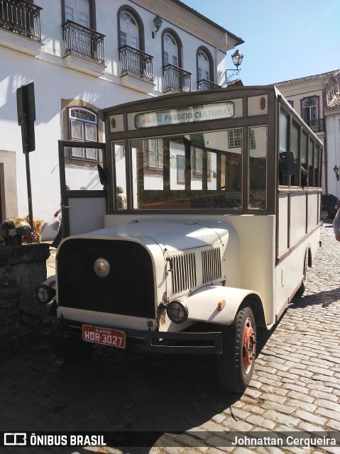 Ônibus Particulares 3027 na cidade de Ouro Preto, Minas Gerais, Brasil, por Johnattan Cerqueira. ID da foto: 10643570.