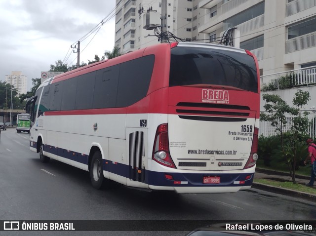 Breda Transportes e Serviços 1659 na cidade de São Paulo, São Paulo, Brasil, por Rafael Lopes de Oliveira. Número da foto: #10643936.