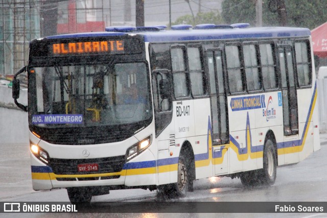 Belém Rio Transportes BD-047 na cidade de Belém, Pará, Brasil, por Fabio Soares. Número da foto: #10647773.