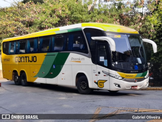 Empresa Gontijo de Transportes 19560 na cidade de São Paulo, São Paulo, Brasil, por Gabriel Oliveira. ID da foto: 10648585.