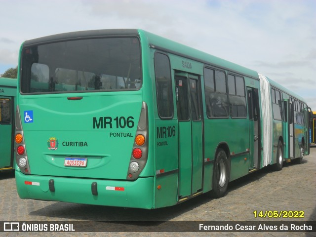 Auto Viação Mercês MR106 na cidade de Curitiba, Paraná, Brasil, por Fernando Cesar Alves da Rocha. Número da foto: #10646838.