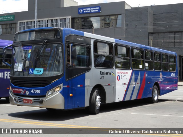 ATT - Alto Tietê Transportes 47.010 na cidade de Barueri, São Paulo, Brasil, por Gabriel Oliveira Caldas da Nobrega. Número da foto: #10648040.