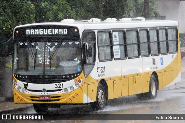 Empresa de Transportes Nova Marambaia AT-321 na cidade de Belém, Pará, Brasil, por Fabio Soares. Número da foto: #10648297.