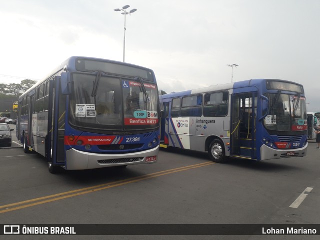 BBTT - Benfica Barueri Transporte e Turismo 27.381 na cidade de Barueri, São Paulo, Brasil, por Lohan Mariano. Número da foto: #10647618.