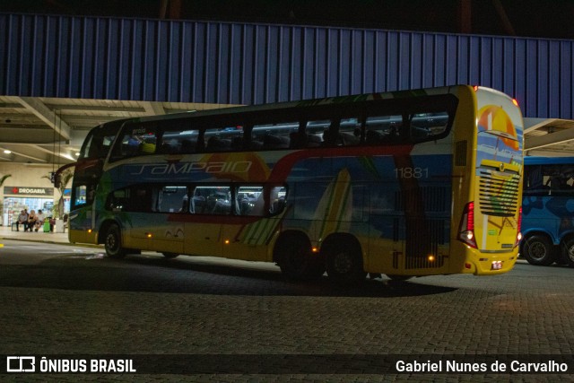 Viação Sampaio 11881 na cidade de Resende, Rio de Janeiro, Brasil, por Gabriel Nunes de Carvalho. Número da foto: #10649120.