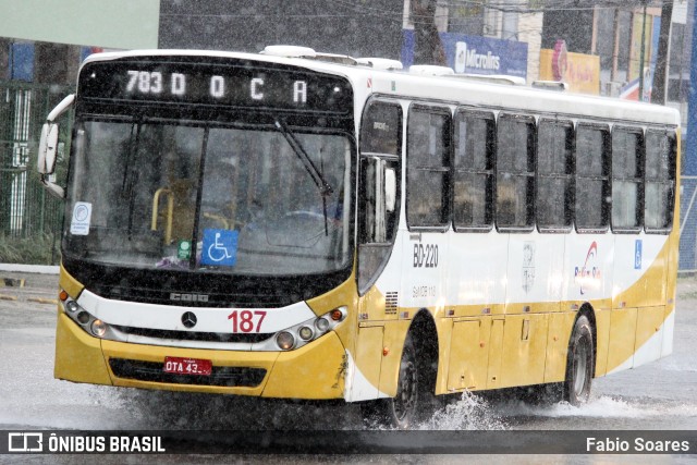 Belém Rio Transportes BD-220 na cidade de Belém, Pará, Brasil, por Fabio Soares. ID da foto: 10648305.