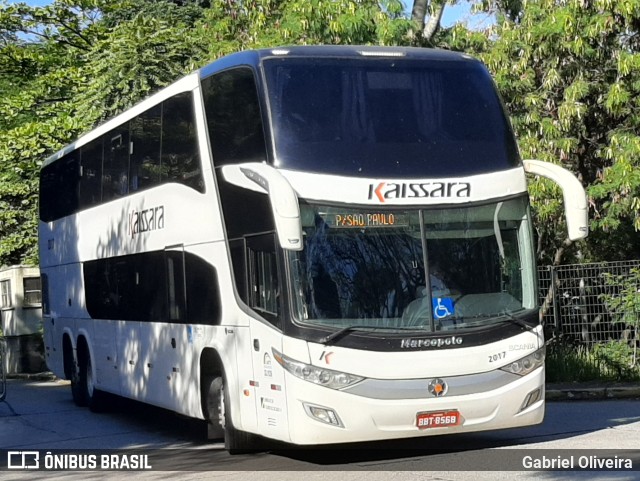 Kaissara - Viação Caiçara 2017 na cidade de São Paulo, São Paulo, Brasil, por Gabriel Oliveira. ID da foto: 10648624.