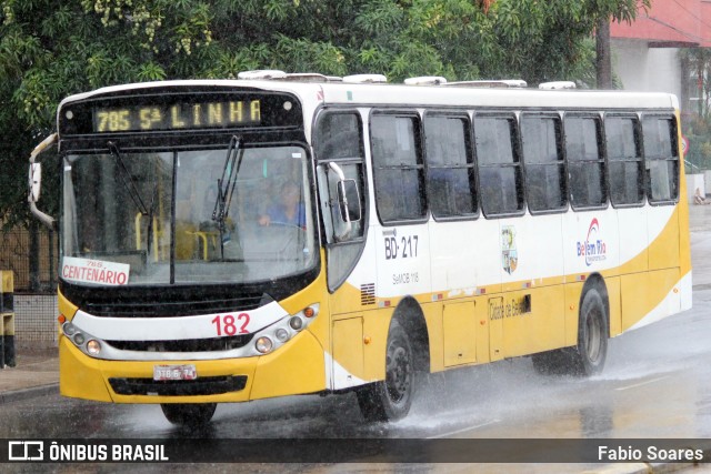 Belém Rio Transportes BD-217 na cidade de Belém, Pará, Brasil, por Fabio Soares. Número da foto: #10647326.