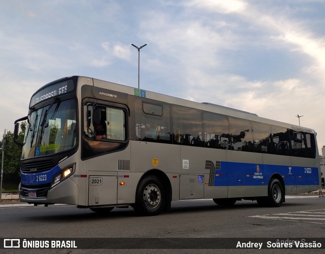 Transcooper > Norte Buss 2 6223 na cidade de São Paulo, São Paulo, Brasil, por Andrey  Soares Vassão. Número da foto: #10647650.