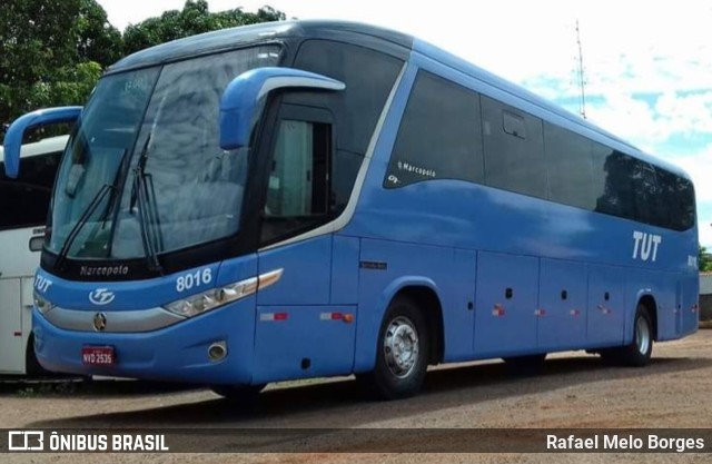 TUT Transportes 8016 na cidade de Tangará da Serra, Mato Grosso, Brasil, por Rafael Melo Borges. ID da foto: 10648213.