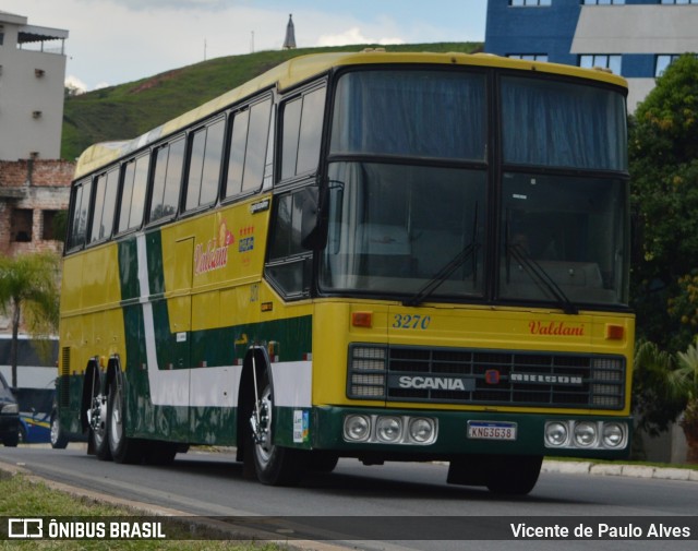 Valdani Turismo 3270 na cidade de Aparecida, São Paulo, Brasil, por Vicente de Paulo Alves. ID da foto: 10646757.