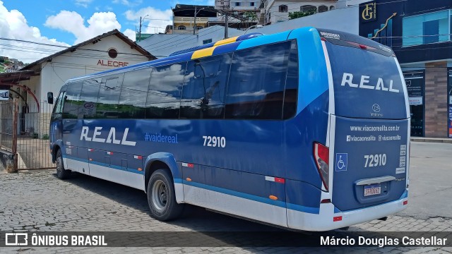 Viação Real Ita 72910 na cidade de Alegre, Espírito Santo, Brasil, por Márcio Douglas Castellar. ID da foto: 10648626.