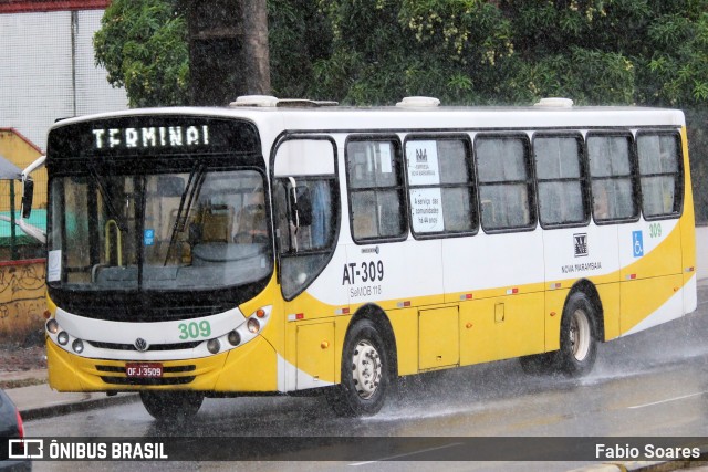 Empresa de Transportes Nova Marambaia AT-309 na cidade de Belém, Pará, Brasil, por Fabio Soares. Número da foto: #10647611.