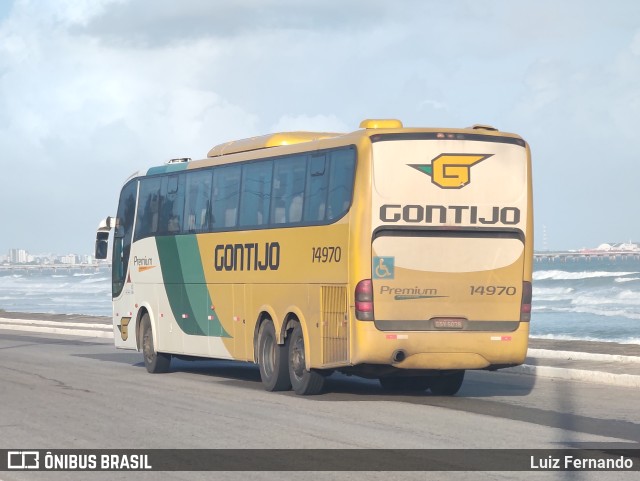 Empresa Gontijo de Transportes 14970 na cidade de Maceió, Alagoas, Brasil, por Luiz Fernando. ID da foto: 10647353.