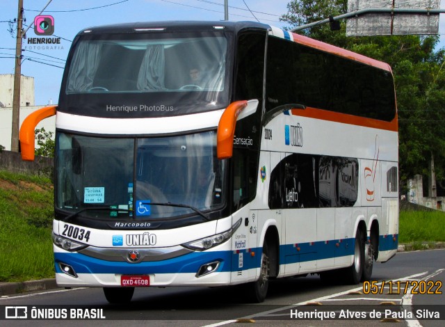 Expresso União 20034 na cidade de Campinas, São Paulo, Brasil, por Henrique Alves de Paula Silva. Número da foto: #10649481.