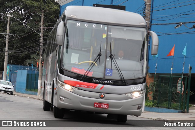 Empresa de Ônibus Pássaro Marron 45205 na cidade de São Paulo, São Paulo, Brasil, por Jessé Santos. Número da foto: #10648248.