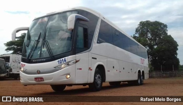 TUT Transportes 1014 na cidade de Tangará da Serra, Mato Grosso, Brasil, por Rafael Melo Borges. ID da foto: 10648135.