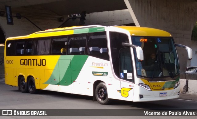 Empresa Gontijo de Transportes 15030 na cidade de Belo Horizonte, Minas Gerais, Brasil, por Vicente de Paulo Alves. Número da foto: #10646798.