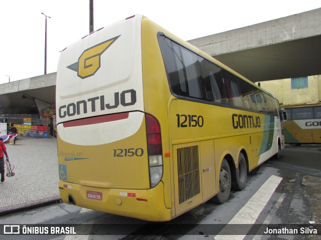 Empresa Gontijo de Transportes 12150 na cidade de Belo Horizonte, Minas Gerais, Brasil, por Jonathan Silva. ID da foto: 10647588.