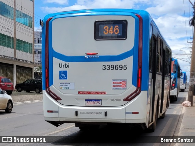 Urbi Mobilidade Urbana 339695 na cidade de Taguatinga, Distrito Federal, Brasil, por Brenno Santos. ID da foto: 10648303.