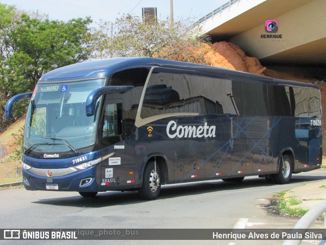 Viação Cometa 719631 na cidade de Campinas, São Paulo, Brasil, por Henrique Alves de Paula Silva. ID da foto: 10649571.