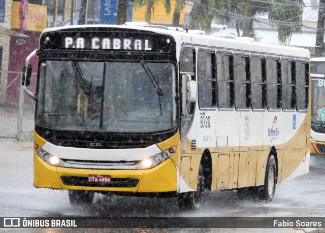 Belém Rio Transportes BD-212 na cidade de Belém, Pará, Brasil, por Fabio Soares. Número da foto: #10647742.