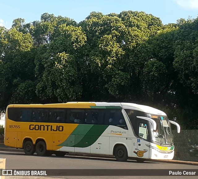 Empresa Gontijo de Transportes 18765 na cidade de Araçatuba, São Paulo, Brasil, por Paulo Cesar. ID da foto: 10648820.