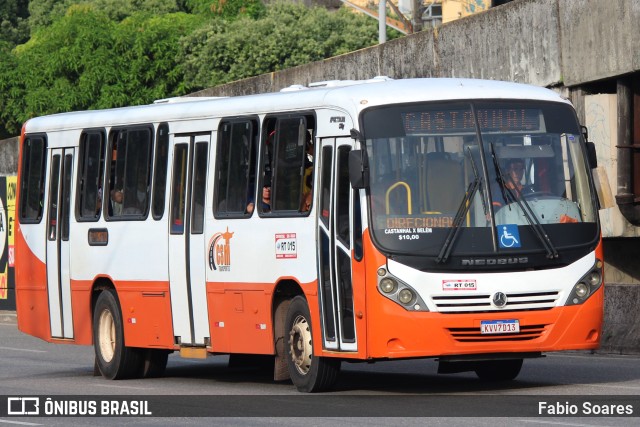 CSM Transporte e Turismo RT 015 na cidade de Belém, Pará, Brasil, por Fabio Soares. ID da foto: 10649380.