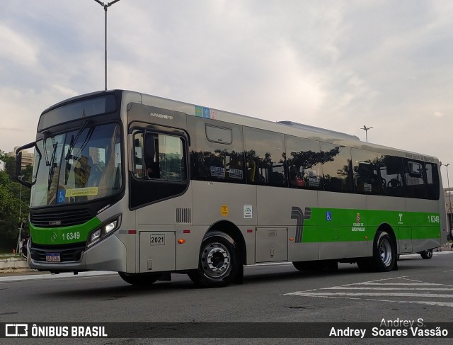 Transcooper > Norte Buss 1 6349 na cidade de São Paulo, São Paulo, Brasil, por Andrey  Soares Vassão. Número da foto: #10646943.