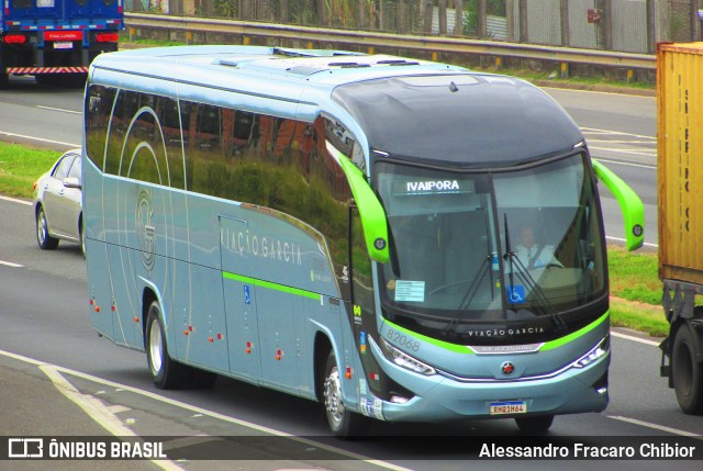 Viação Garcia 82068 na cidade de Campo Largo, Paraná, Brasil, por Alessandro Fracaro Chibior. Número da foto: #10647279.