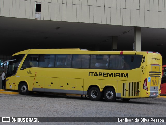 Viação Itapemirim 60751 na cidade de Caruaru, Pernambuco, Brasil, por Lenilson da Silva Pessoa. Número da foto: #10647436.
