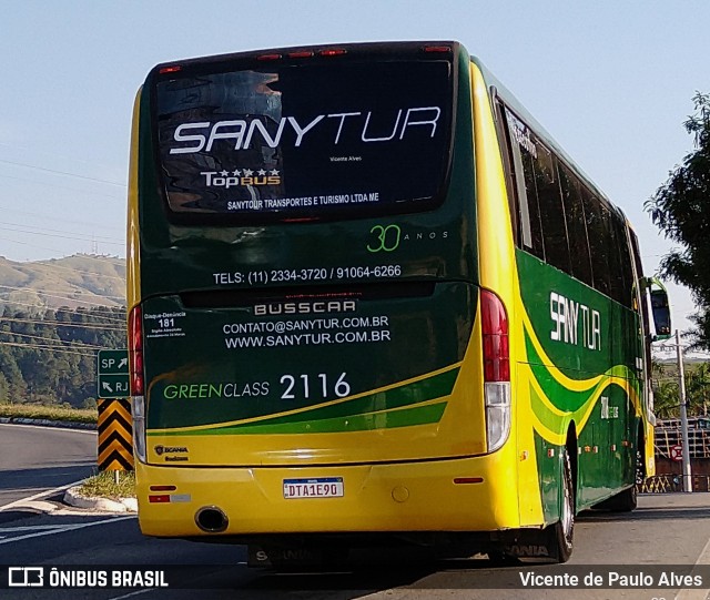 Sany Tour 2116 na cidade de Aparecida, São Paulo, Brasil, por Vicente de Paulo Alves. Número da foto: #10648240.