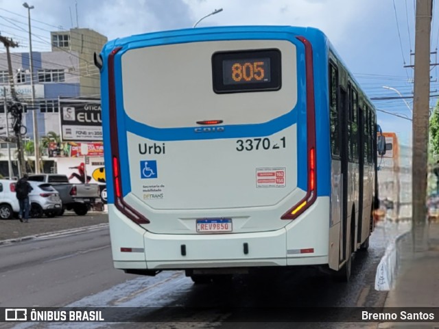 Urbi Mobilidade Urbana 337021 na cidade de Taguatinga, Distrito Federal, Brasil, por Brenno Santos. ID da foto: 10648327.