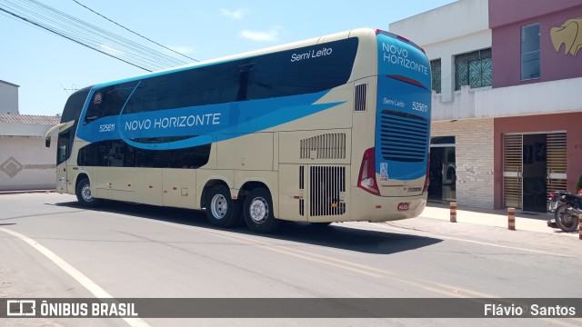 Viação Novo Horizonte 525611 na cidade de Barra da Estiva, Bahia, Brasil, por Flávio  Santos. Número da foto: #10648920.