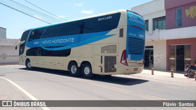 Viação Novo Horizonte 525611 na cidade de Barra da Estiva, Bahia, Brasil, por Flávio  Santos. ID da foto: 10648920.